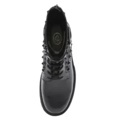 ASH Lucas Studs | Studded Combat Boots Black Fashion