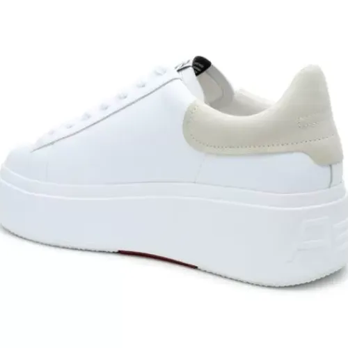 ASH Moby Platform Sneakers | Shoes White/Eggnug Best Sale
