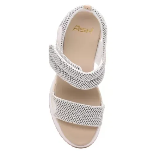 ASH Cosmos Platform Wedge Sandal | Platform Sandals | Black/Silver Outlet