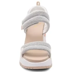 ASH Cosmos Platform Wedge Sandal | Platform Sandals | Black/Silver Outlet