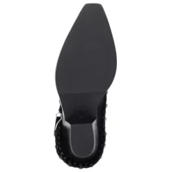 ASH Djangles Studded Western Boots | Fold Over Boots | Black Best