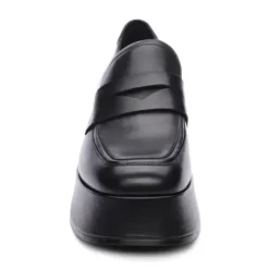 ASH Halo Platform Loafer | Platform Penny Loafers | Black Online