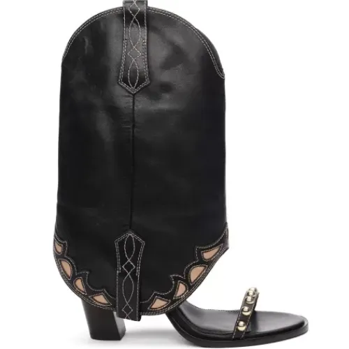 ASH Kentucky Almond Bootie Sandal Almond/Eggnug Fashion