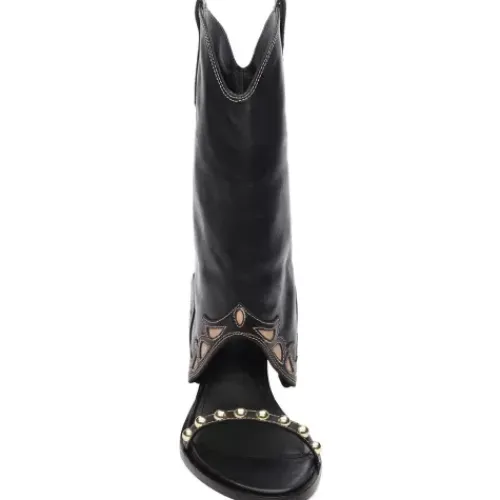 ASH Kentucky Almond Bootie Sandal Almond/Eggnug Fashion