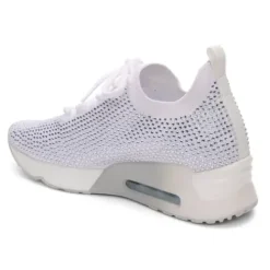 ASH Lucky Strass Embellished Knit Trainer White Cheap