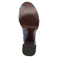 ASH Maui Denim Platform Sandals | Womens | BlueWash Hot