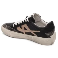 ASH Moonlight Vintage Metallic Sneaker Black/Gold Best Sale