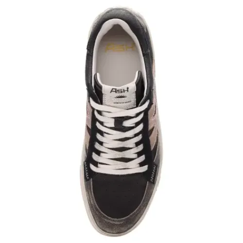 ASH Moonlight Vintage Metallic Sneaker Black/Gold Best Sale