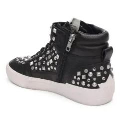 ASH Myriad Studded High Top Sneakers | Spiked Sneakers | Black Best