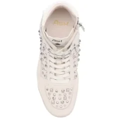 ASH Myriad Studded High Top Sneakers | Spiked Sneakers | Black Best
