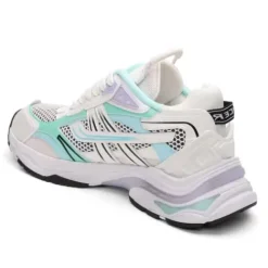 ASH Race Mesh Fion Sneaker White/HypeMint/Black Fashion