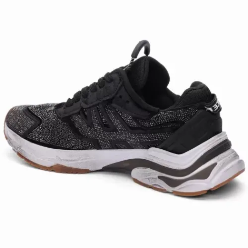 ASH Race Strass Velvet Fion Sneaker Black/Black/Black Hot