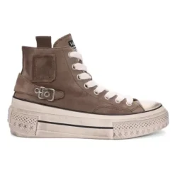 ASH Rage Suede Lace Up Hightop Sneaker Mud Sale