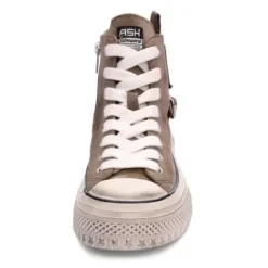 ASH Rage Suede Lace Up Hightop Sneaker Mud Sale