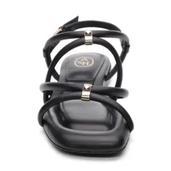 ASH Ruby Tubular Strappy Sandal Black Best Sale