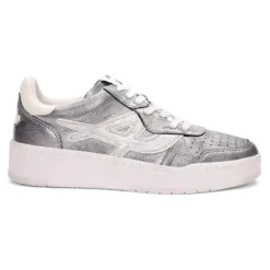 ASH Starlight Bis Vintage Silver Metallic Sneakers | DarkSilver/White Fashion