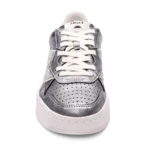 ASH Starlight Bis Vintage Silver Metallic Sneakers | DarkSilver/White Fashion