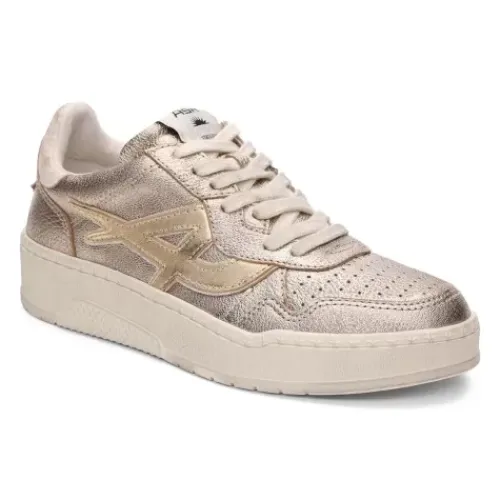 ASH Starlight Bis Vintage Silver Metallic Sneakers | DarkSilver/White Fashion