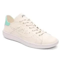 ASH Super Unlined Leather Sneakers - White | Ivory/Black Outlet