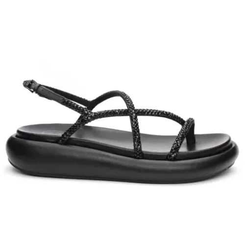 ASH Vera Embellished Strappy Dress Sandal Black Hot