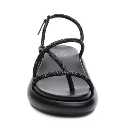 ASH Vera Embellished Strappy Dress Sandal Black Hot